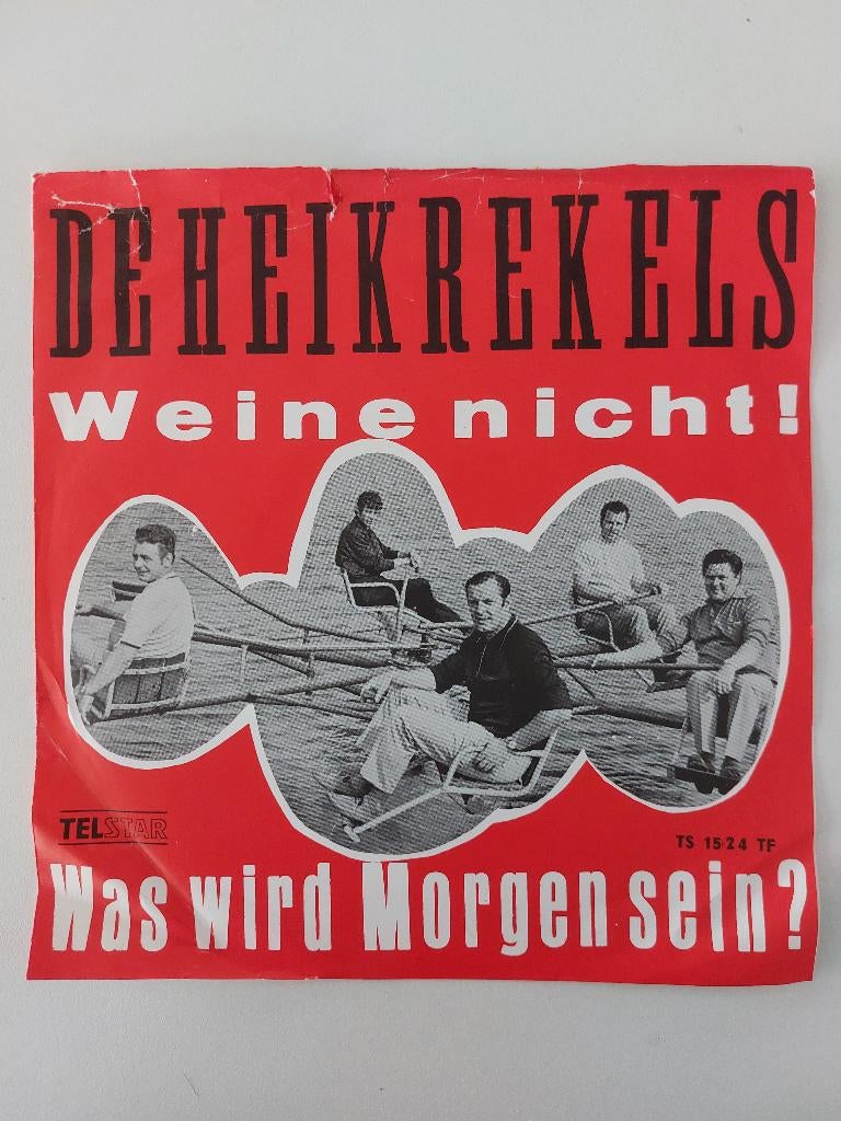 De Heikrekels - Was Wird Morgen Sein / Weine Nicht (1970), Cd's en Dvd's, Vinyl Singles, Originele persing, Single, Ophalen of Verzenden