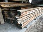 Eiken en grenen platen + balken, eiken schalen - Brecht, Doe-het-zelf en Bouw, Ophalen, Zo goed als nieuw, Eiken, Plank