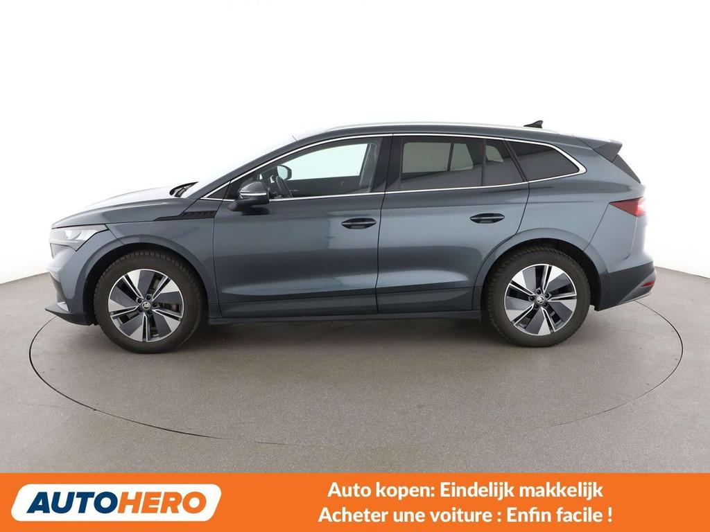 Skoda Enyaq iV 80 Suite (année de construction 2021), Autos, Skoda, Cuir, Argent ou Gris, Achat, https://public.car-pass.be/vhr/d7df3ace-2992-4723-8c8b-552a5764fbfc