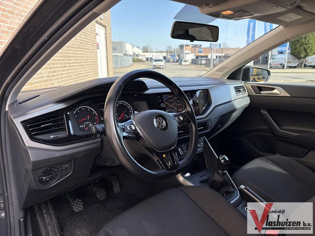Volkswagen Polo 1.0 TGI Comfortline | € 6.200,- NETTO! | Air, Auto's, Volkswagen, 88 g/km, Zwart, Overige brandstoffen, Bedrijf
