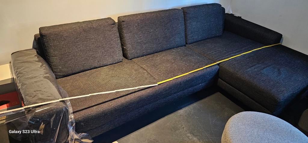 Fauteuil antraciet en bon état, Enlèvement, Utilisé, Tissus