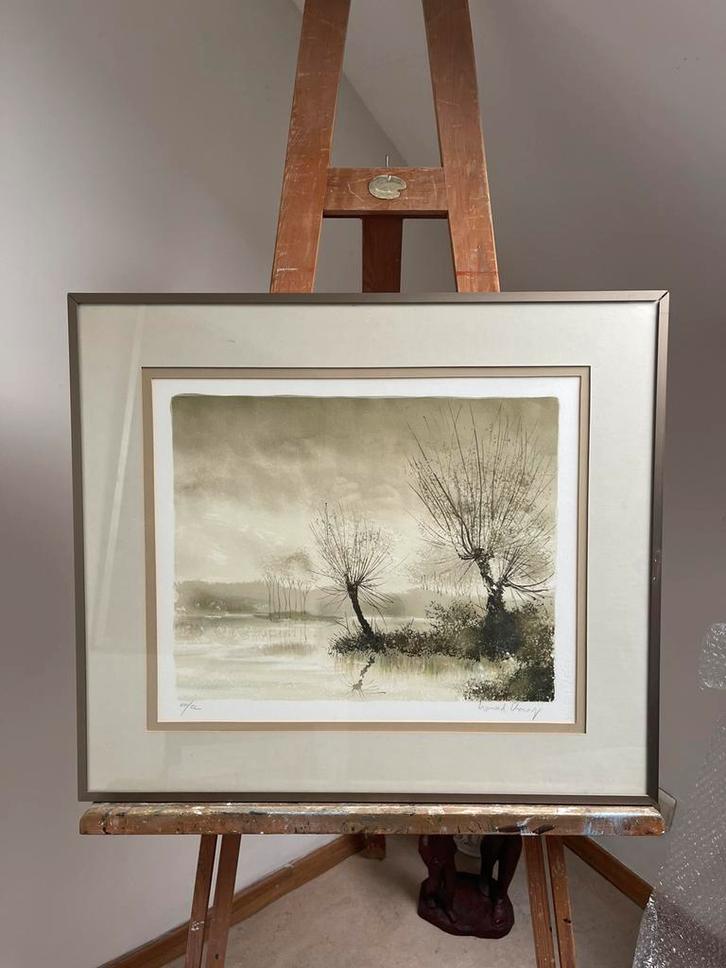 Bernard Charoy - The Lake, Antiquités & Art, Art | Peinture | Classique, Enlèvement