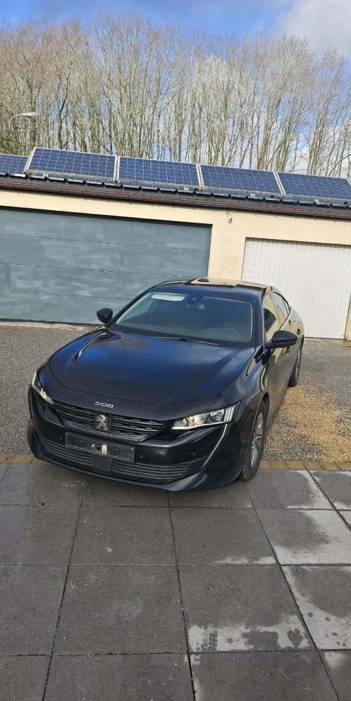 PEUGEOT 508 HDi AUTOMAAT 2021 96KW, Navigatiesysteem, Stof, Zwart, 96 kW