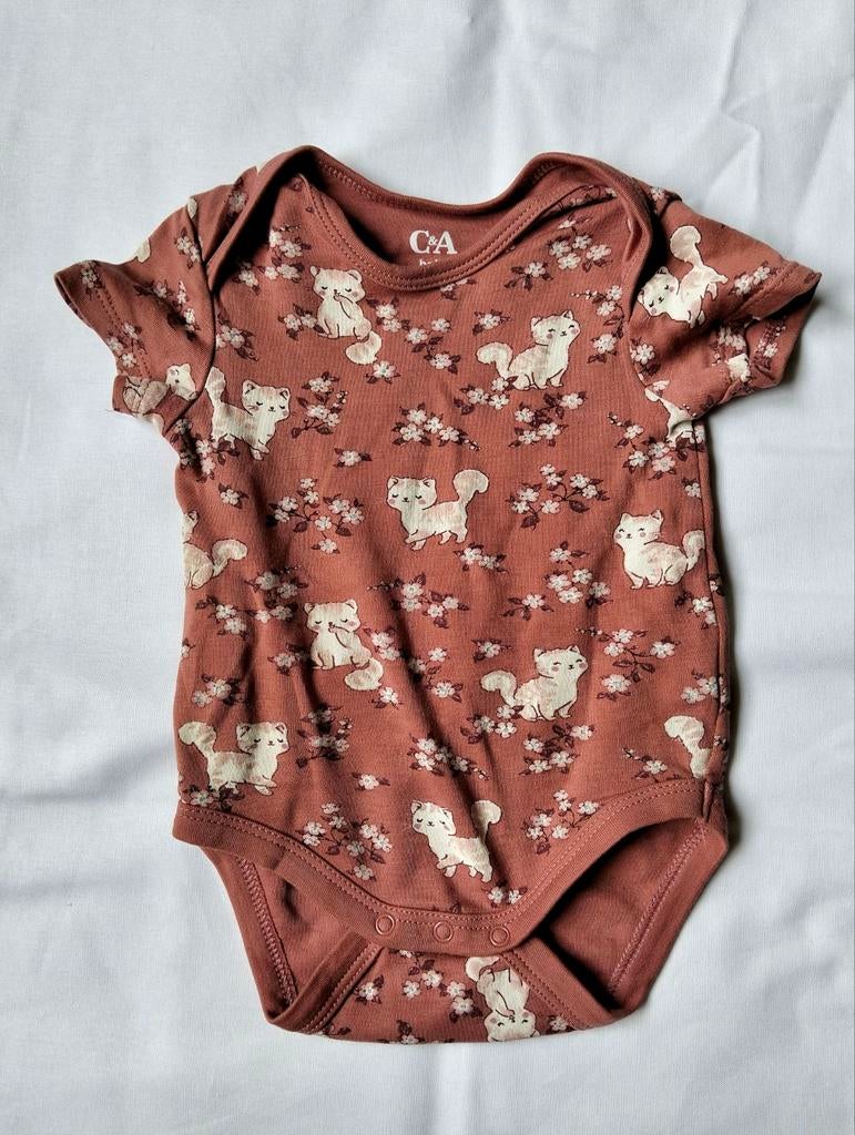 Meisjes body romper maat 68 roze nieuw, Kinderen en Baby's, Babykleding | Maat 68, Ophalen, Nacht- of Onderkleding, C&A, Meisje