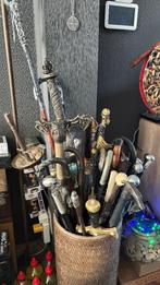 Prachtige verzameling wandelstokken en zwaarden, Diversen, Wandelstokken, Ophalen