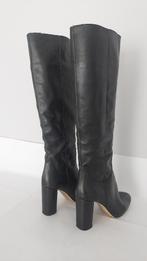 781C* ZARA - jolies bottes noires (37), Zara, Porté, Bottes hautes, Noir