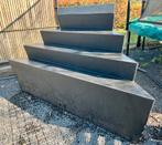 Hoektrap voor zwemvijver in kunststof, met natuursteen, Enlèvement, Utilisé, Autres types