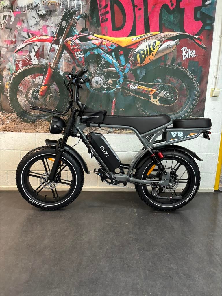 NIEUW FATBIKE V8 ULTRA GREY NFC PREMIUM EDITION 2026 12+ EX, Kinderen en Baby's, Speelgoed | Buiten | Accuvoertuigen, Zo goed als nieuw