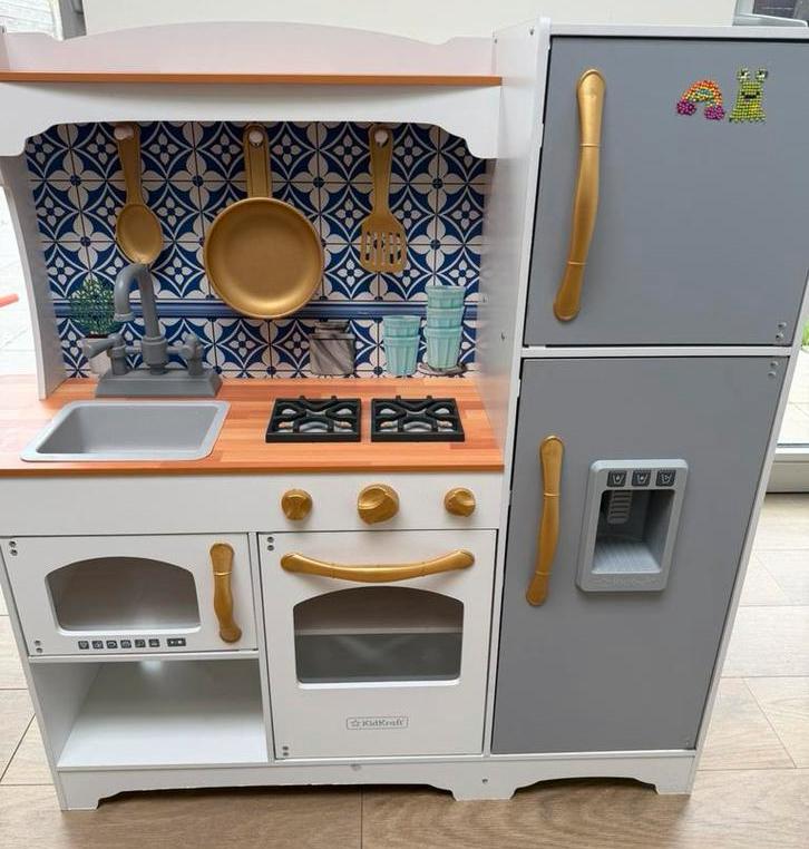 Speelgoedkeuken kidkraft, Kinderen en Baby's, Speelgoed | Speelkeukens, Ophalen, Zo goed als nieuw