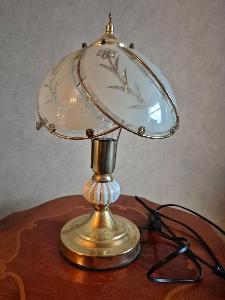 vintage tafellamp, Ophalen