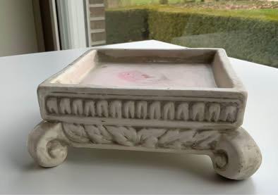 Bougeoir 12 cm x 12 cm, Enlèvement, Comme neuf, Bougie