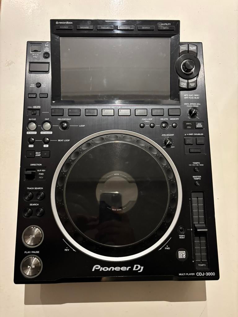 1x Pioneer CDJ-3000 Professionele DJ-speler, Muziek en Instrumenten, Dj-sets en Draaitafels, Ophalen, Zo goed als nieuw, Draaitafel