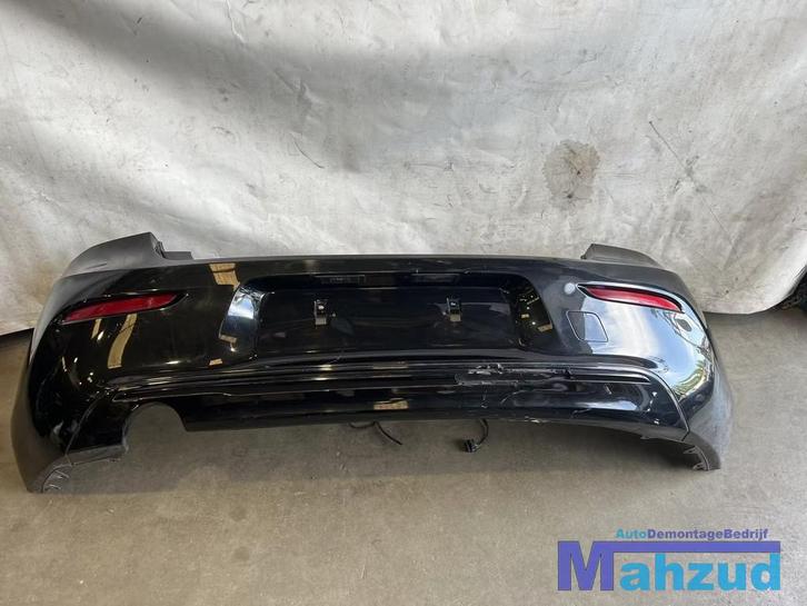 BMW 1 SERIE F20 Zwart achterbumper 2015-2019, Auto-onderdelen, Carrosserie, Bumper, BMW, Achter, Gebruikt