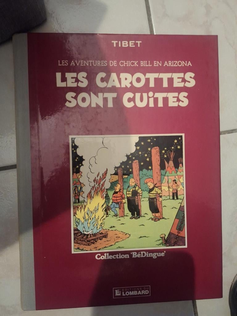 Chick Bilk Les Carottes sont cuites 1983, Une BD, Utilisé