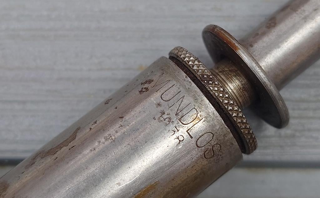 Bidon d'huile Mundlos RG34, Collections, Enlèvement ou Envoi, Armée de terre