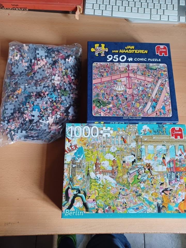 Puzzels, Hobby en Vrije tijd, Ophalen, 500 t/m 1500 stukjes, Zo goed als nieuw, Legpuzzel