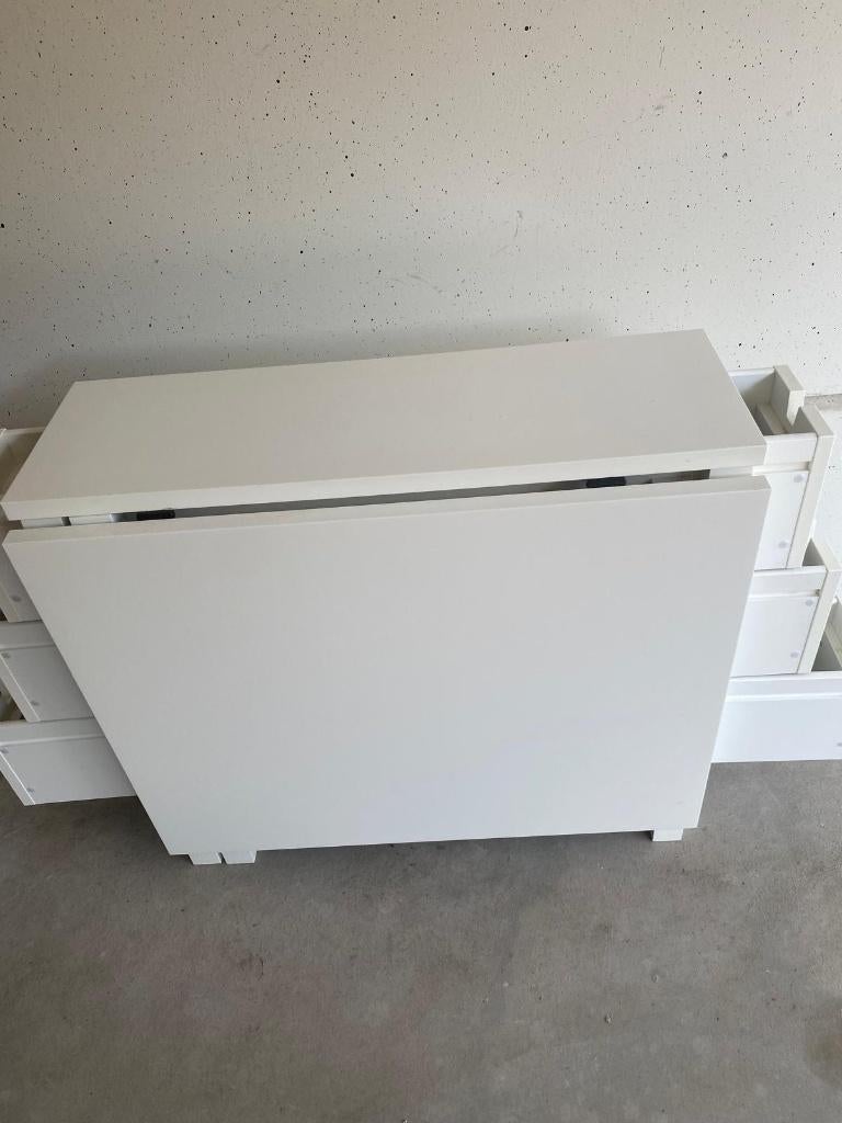 IKEA NORDEN KLAPTAFEL WIT, Ophalen, Gebruikt
