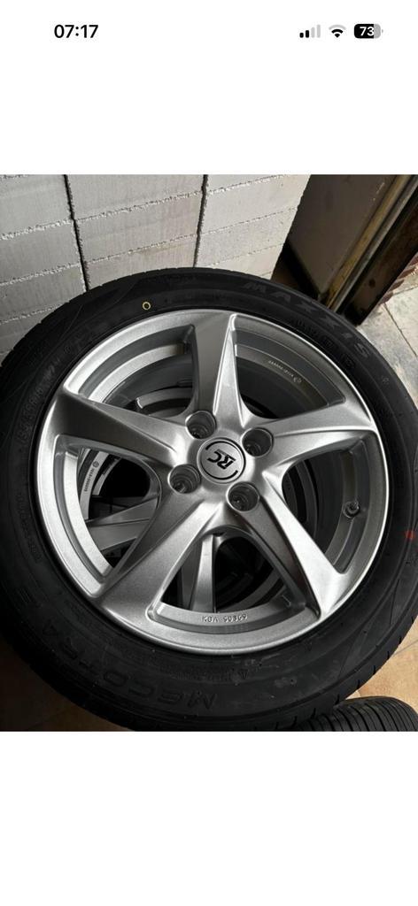 Aluminium Zomerbanden op velgen 4x108, NIEUW!!, Auto-onderdelen, Banden en Velgen, Band(en), Zomerbanden, Ophalen