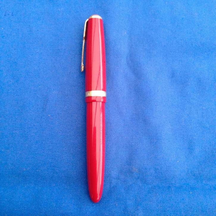 Parker met 14k gouden punt Vintage Vulpen, Verzamelen, Pennenverzamelingen, Zo goed als nieuw, Vulpen, Parker, Ophalen