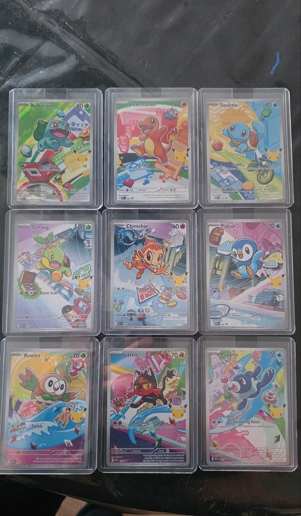 Pokémon First Partner Illustration Collection complete set, Ophalen