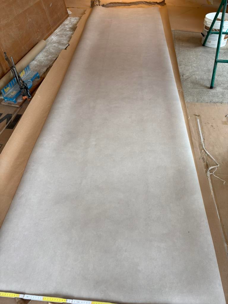 Forbo novillon Vt wonen Sandstone Cotton, Huis en Inrichting, Stoffering | Vloerbedekking, Ophalen, Mortex, Crème, Nieuw