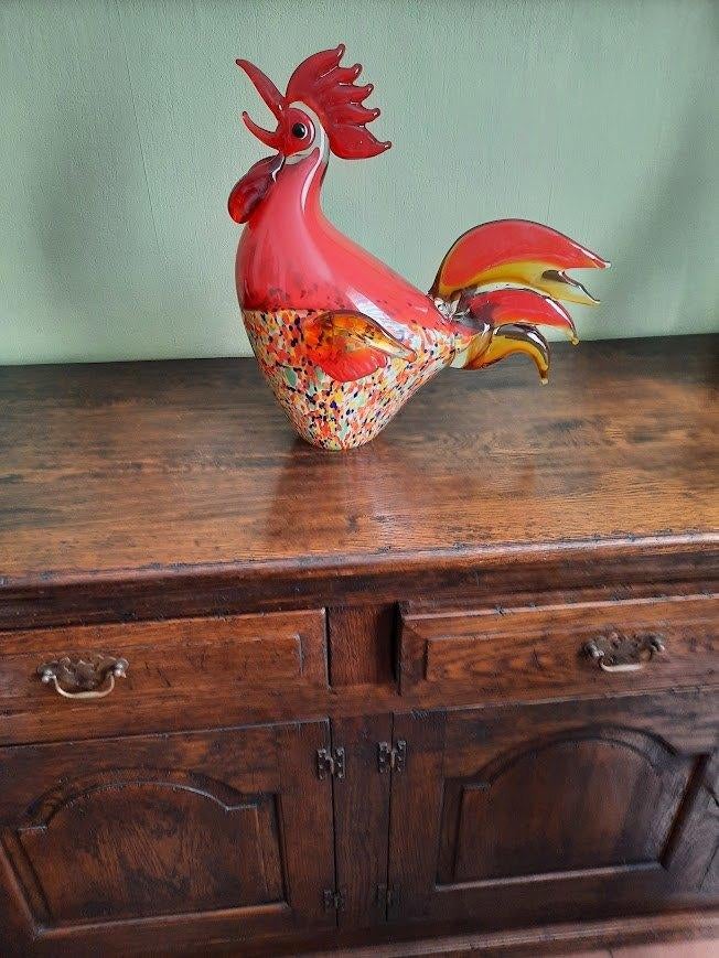 murano haan, Antiek en Kunst, Ophalen