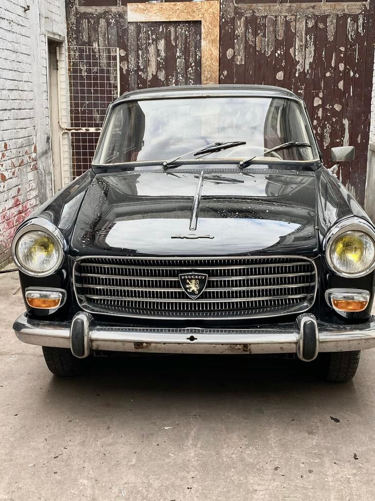 Peugeot 404, Auto's, Oldtimers, 75 kW, Zwart, 5 deurs, Particulier