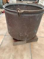 Oude koperen ketel, Ophalen