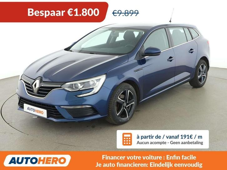 Renault Mégane 1.2 TCe Energy Life (bj 2017), Auto's, Renault, Te koop, Mégane, ABS, Airbags, Airconditioning, Bluetooth, Boordcomputer