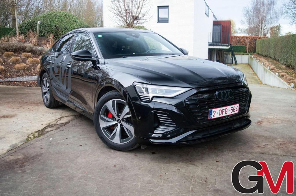 Audi Q8 e-tron Sportback 89 kWh 50 Quattro S line, Cuir, Achat, Interruption de démarrage, Entreprise