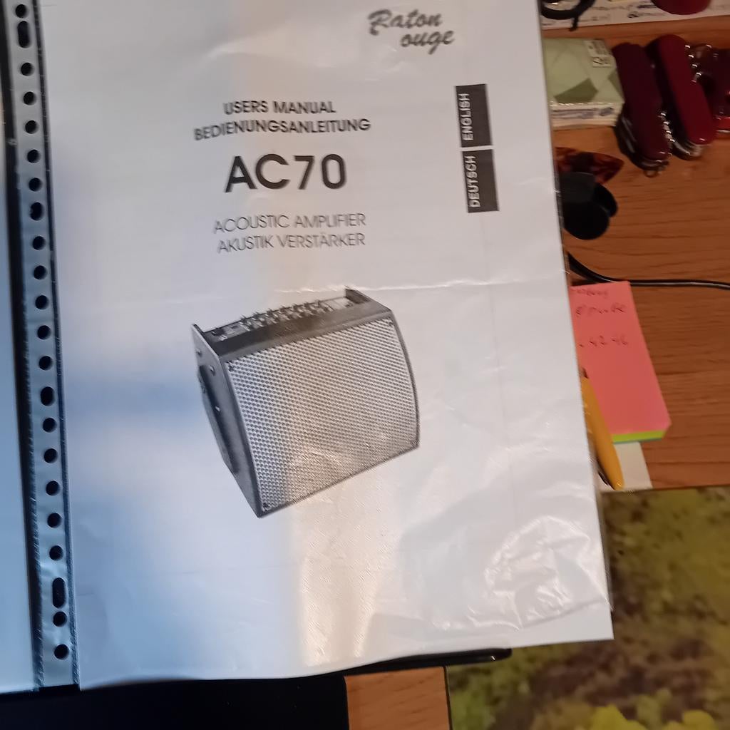 BATON ROUGE AC70 ACOUSTISCHE met EFFECTEN ECHO'S ENZ., Ophalen