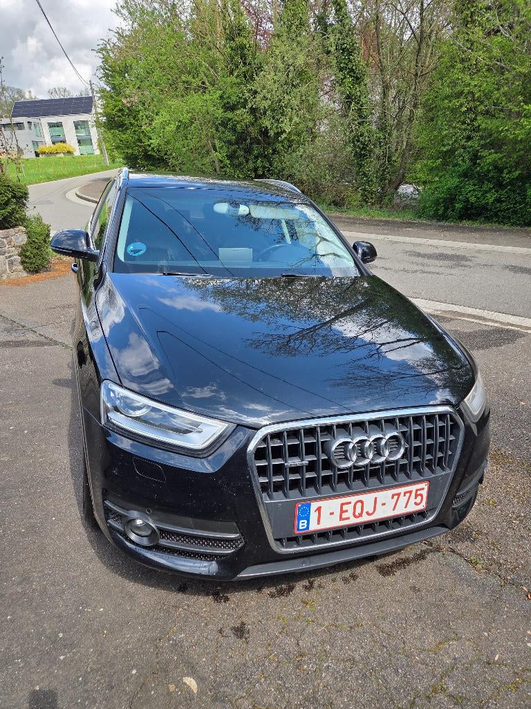 Audi Q3 Tdi Quattro Auto 1er pr attel xenon cuir 163 cv, Autos, Cuir, Euro 5, 4 portes, 2000 kg