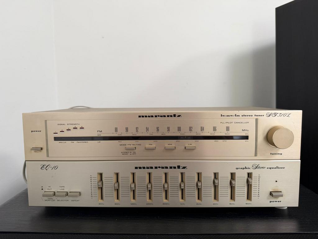 Marantz ST310L et EQ-10, TV, Hi-fi & Vidéo, Enlèvement, Utilisé, Autres systèmes, Marantz
