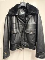 Veste en cuir Kenzo Jeans, Enlèvement, Comme neuf, Taille 56/58 (XL), Noir