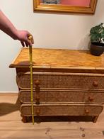 Rotan lade kast, Huis en Inrichting, Kasten | Ladekasten, Ophalen, Zo goed als nieuw