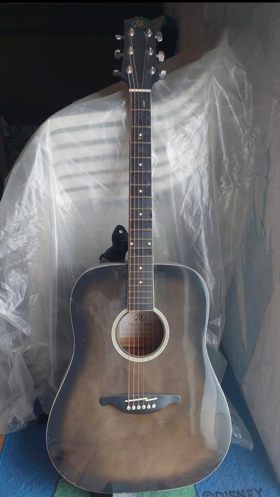 Charmante SX Custom gitaar, Muziek en Instrumenten, Ophalen, Gebruikt, Western- of Steelstringgitaar