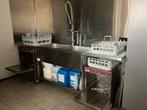 vaatwasser + glazenvaatwasser en inox afwastafel, Ophalen, Gebruikt, Wassen en Drogen