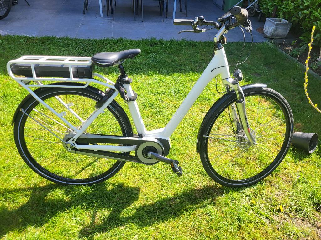 elektrische fietsen dames en heren, Ophalen, Zo goed als nieuw, 30 tot 50 km per accu, Overige merken