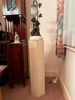 Piédestal/colonne en marbre pour statue ou plante — 90 cm, Enlèvement, Comme neuf