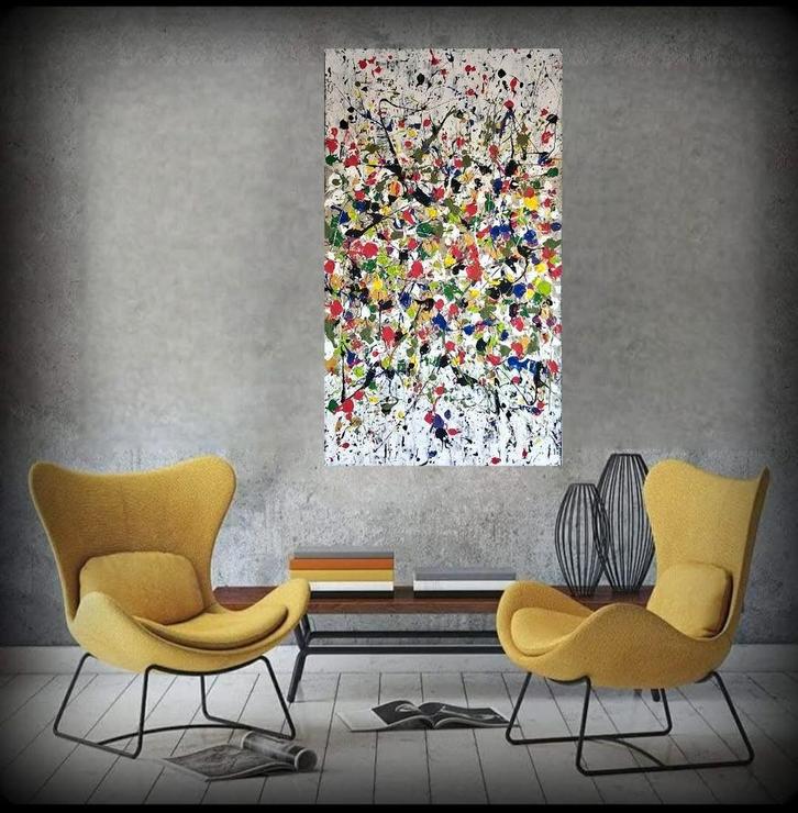 Enjoy every moment, Antiek en Kunst, Kunst | Schilderijen | Abstract, Ophalen