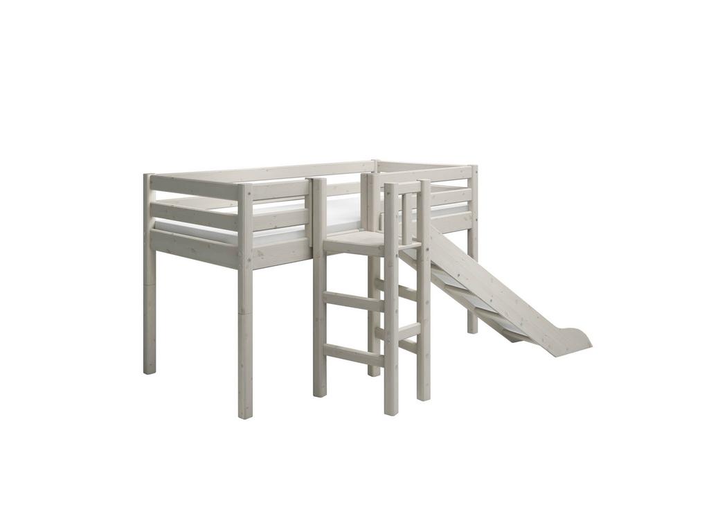 Flexa class. modulb halfhoogslaper + glijbaan. Hoogslaper., Kinderen en Baby's, Ophalen, Gebruikt, Halfhoogslaper