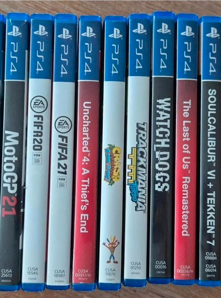 Jeux PS4 - lot de 9, Games en Spelcomputers, Games | Sony PlayStation 4, Gebruikt, Overige genres, Ophalen of Verzenden