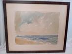 Pastel van Jean Deroubaix, Antiek en Kunst, Kunst | Schilderijen | Klassiek, Ophalen of Verzenden