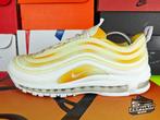 Nike Air Max 97 'Yellow Tie-Dye' EU44,5 2023, Kleding | Heren, Schoenen, Wit, Nike, Nieuw, Ophalen of Verzenden