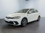 Volkswagen Polo R-Line*Carplay*APS Av/Ar*Clim*Sièges Av cha, Auto's, 95 pk, Wit, Bedrijf, 5 deurs