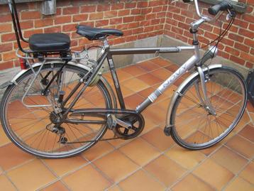 Herenfiets Novy 28'' met optioneel kinderzitje beschikbaar voor biedingen
