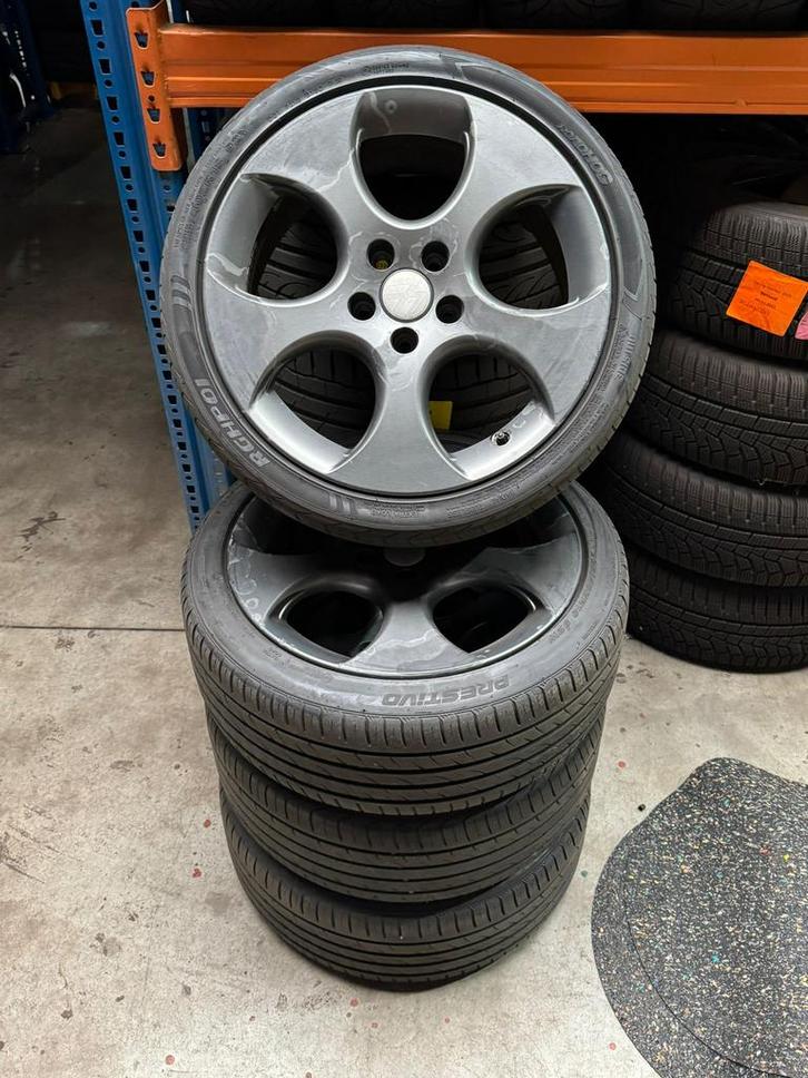 18” Originele Volkswagen “Denver” Golf 5 6 GTI GTD R-Line, Auto-onderdelen, Banden en Velgen, Banden en Velgen, Zomerbanden, 18 inch