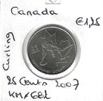 Canada, 25 Cents 2007, Curling., Ophalen of Verzenden, Noord-Amerika, Losse munt
