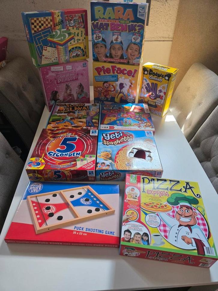 Leuke Bordspellen – Per Stuk Te Koop!, Hobby en Vrije tijd, Gezelschapsspellen | Bordspellen, Zo goed als nieuw, Ophalen