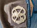 oud baretembleem van de geni, Ophalen of Verzenden, Landmacht, Embleem of Badge